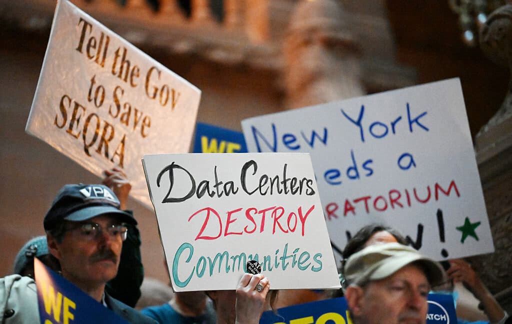 New York bans data center construction for a year