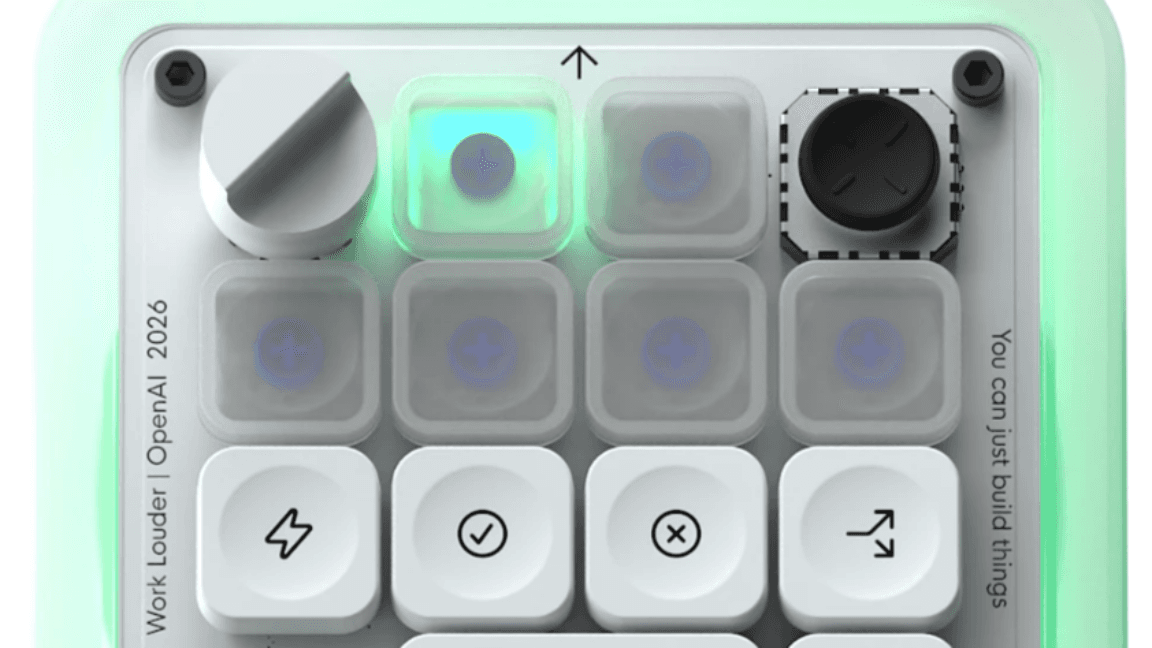 OpenAI’s First Branded Hardware: A Light-Up Keyboard