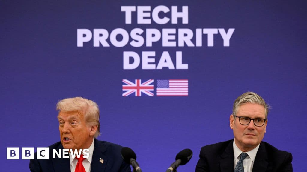 Negotiations over US-UK tech deal stall