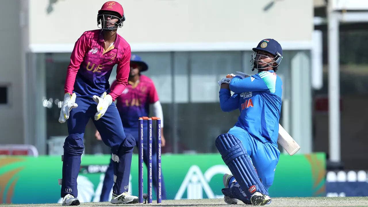 Carnage in Dubai: Vaibhav Suryavanshi smashes six-hitting world record at U-19 Asia Cup