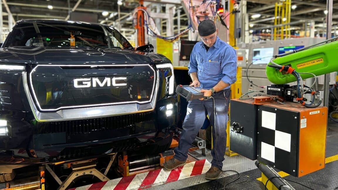 GM installs robots at flagship EV factory after laying off 1,300 workers
