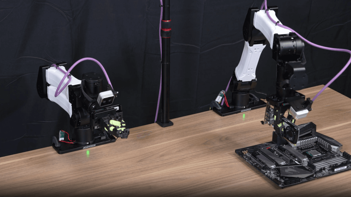 AI coding agents taught robots how to install GPUs and cut zip ties