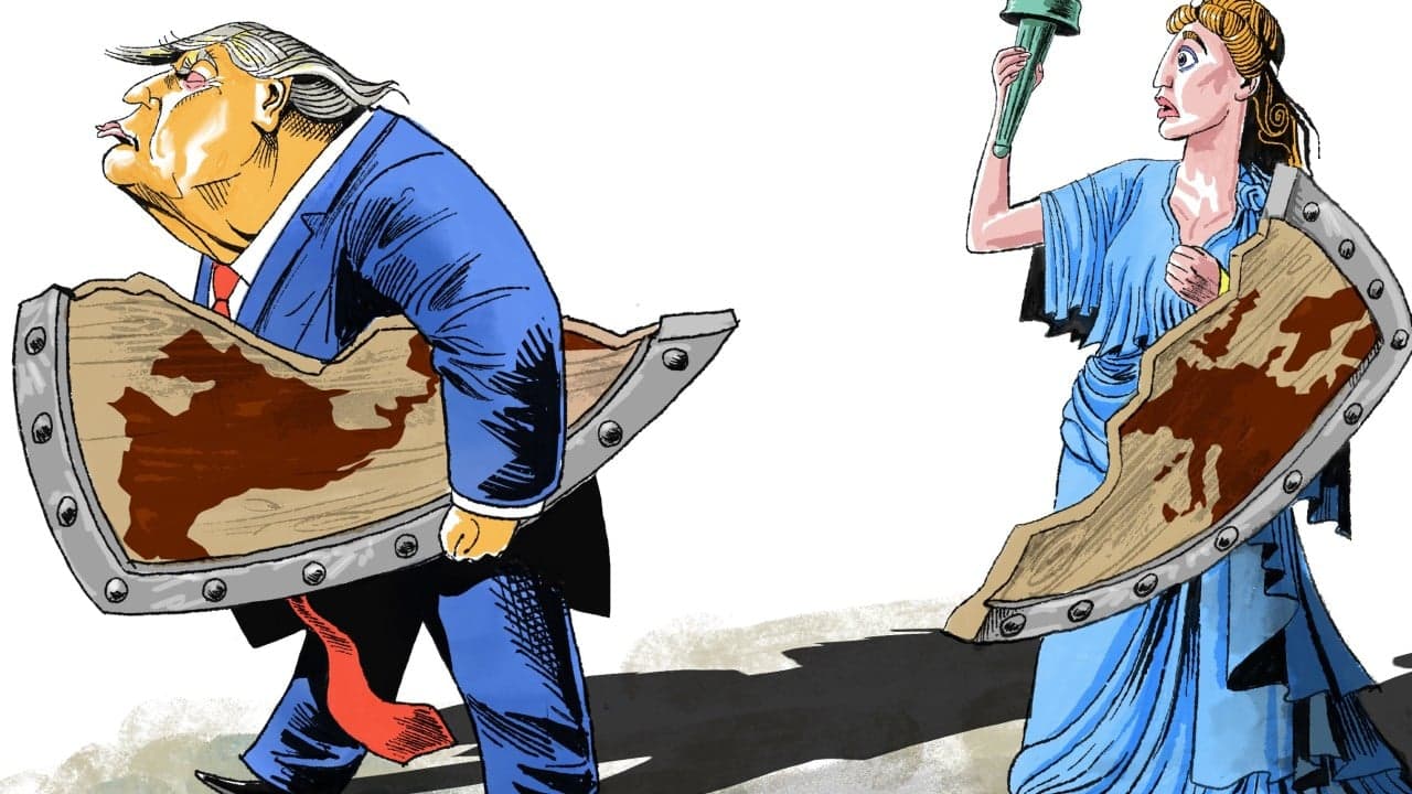 US security strategy is first shot in Trump’s war on Europe