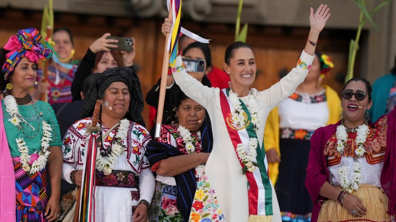 Mexico’s Sheinbaum is standing up for indigenous women, a stitch at a time