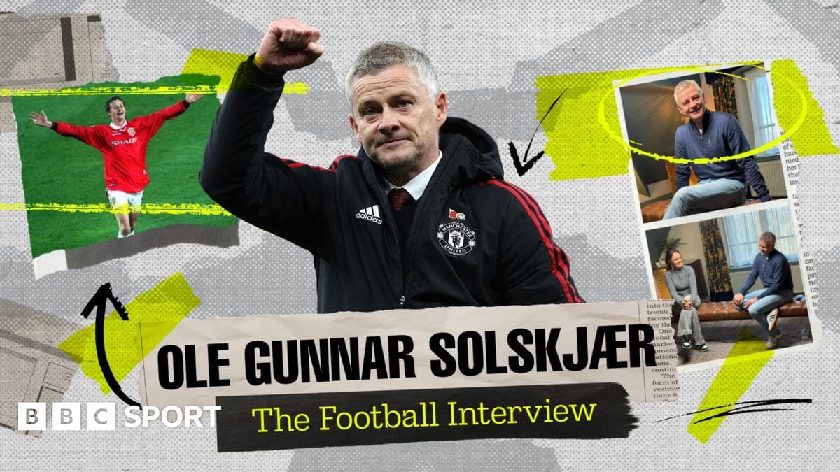 Speaking backwards and a manager at 13 - the Solskjaer story