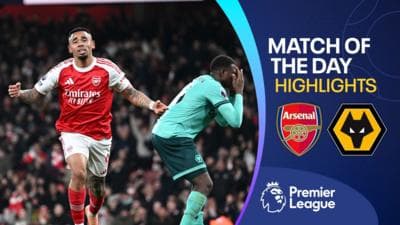 Arsenal score dramatic late winner to avoid Wolves upset