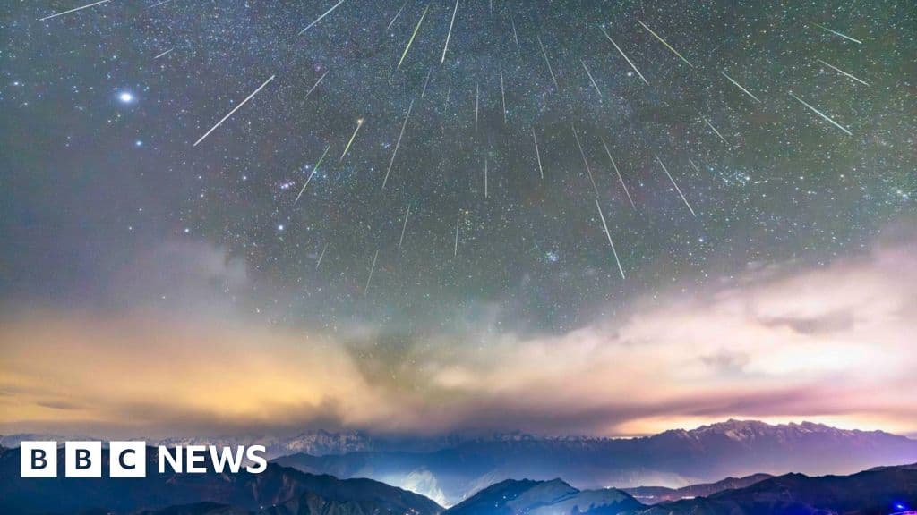 Geminid meteor shower set to light up sky during weekend peak