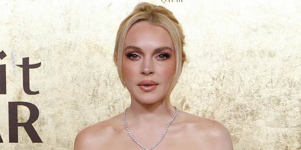 Lindsay Lohan Shares Rare Snap With Son Luai