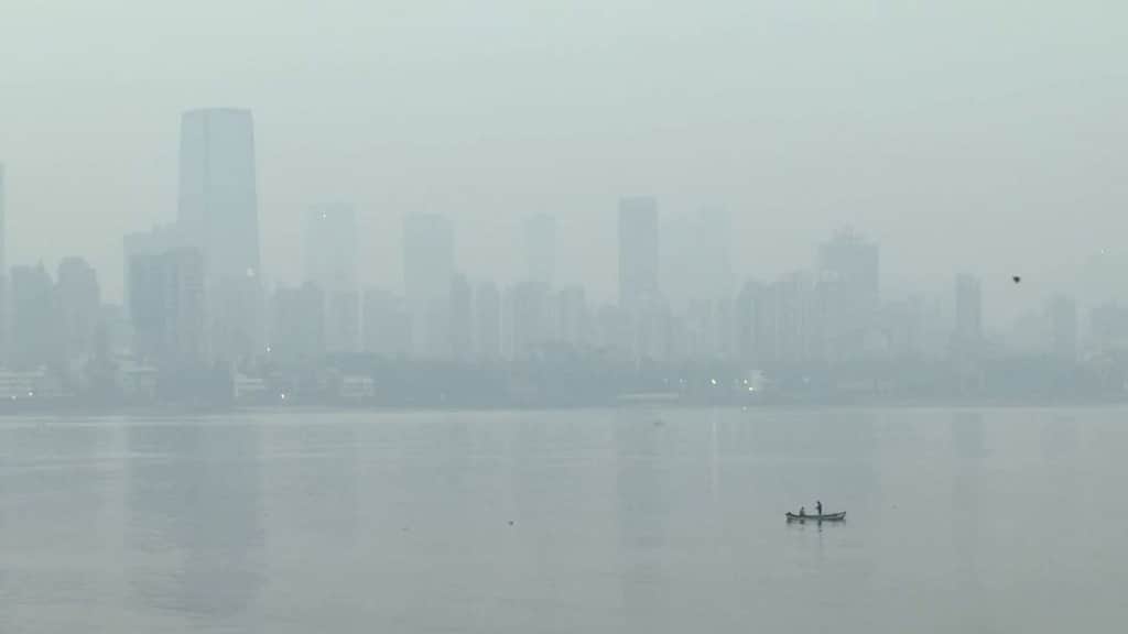 Mumbai blanketed in haze as AQI plummets to 144