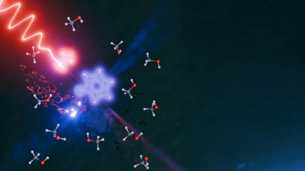 A missing flash of light revealed a molecular secret