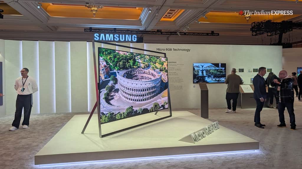Samsung unveils jumbo-sized TVs with richer colours, brings AI across the smart home