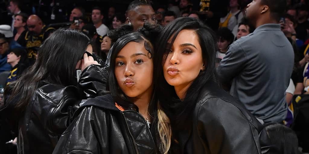 Kim Kardashian’s Daughter North West Debuts Bridge Piercing and All-Black Grills