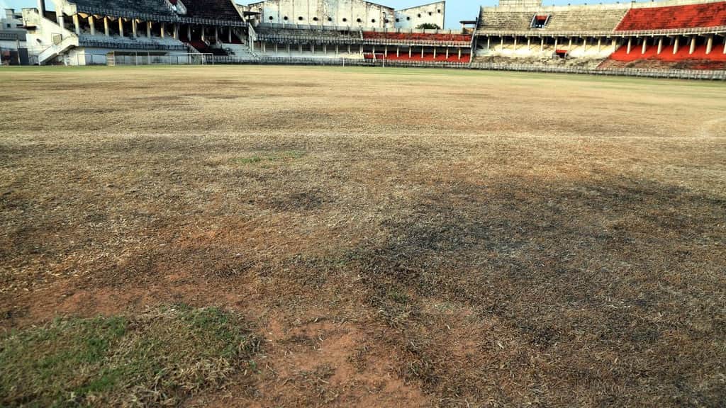 Anger brews among football lovers over damage to EMS Corporation Stadium