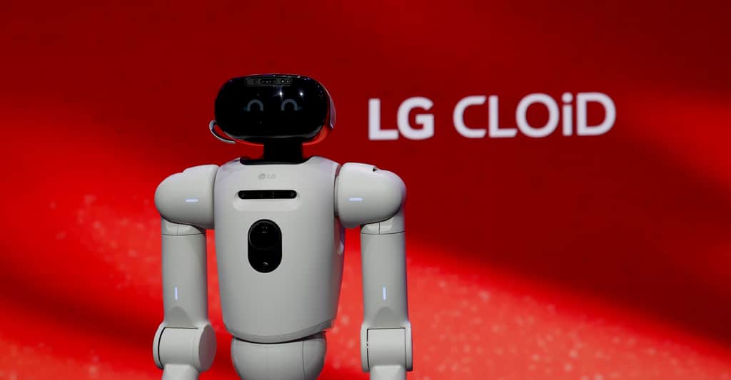 LG’s CLOiD robot can load the washer for you, slowly
