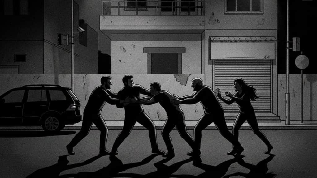 Gang of four strips and assaults man and son, molests his wife over gym dispute in East Delhi