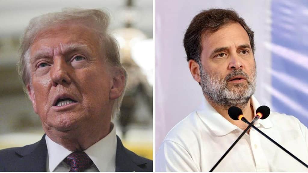 Understand the difference: Rahul Gandhi takes dig at government over Trump’s remarks