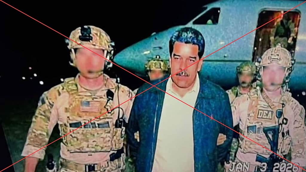 How an information void about Maduro's capture was filled by deepfakes