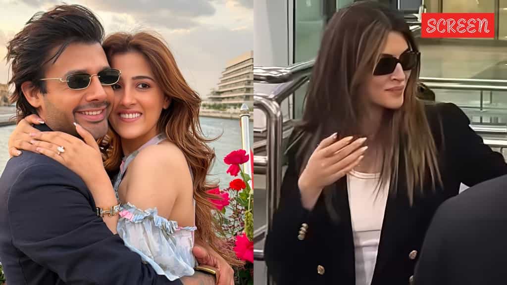 Kriti Sanon and rumoured boyfriend Kabir Bahia arrive in Udaipur for Nupur Sanon’s wedding. Watch