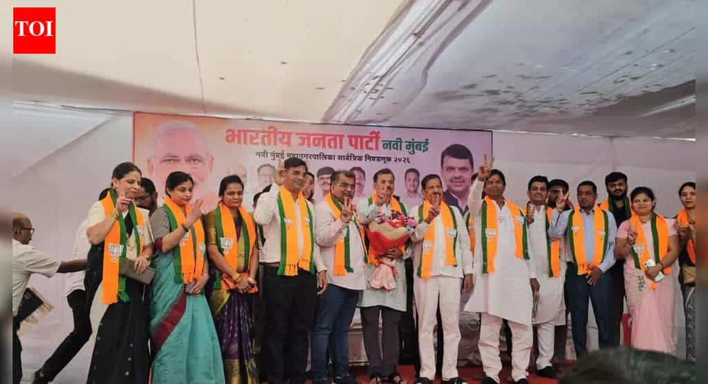 Big surprise in Maharashtra civic polls: 12 suspended Congress corporators join BJP | Mumbai News