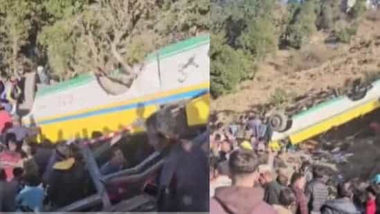 Himachal: 8 Killed, 5 injured as private bus rolls down hill in Sirmaur