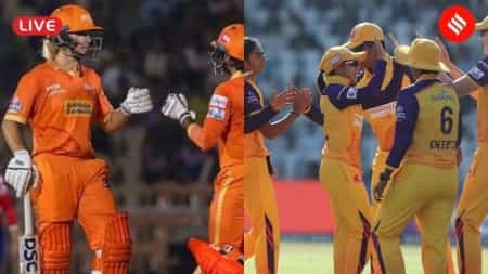 GG vs UPW LIVE Cricket Score, WPL 2026: Gujarat Giants will take on UP Warriorz in Mumbai