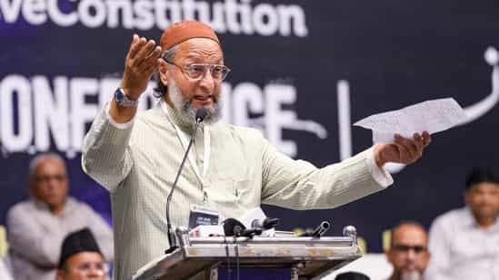 Owaisi says ‘dream is to see hijab-clad daughter as PM’, BJP suggests start with AIMIM president