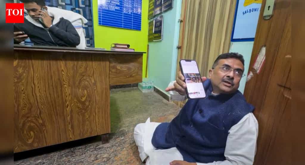 'Even LoP is not safe': BJP on Suvendu Adhikari convoy 'attack'; MHA seeks report from his office | India News