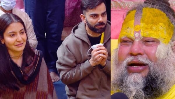 Virat Kohli, Anushka Sharma seek blessings from Premanand Maharaj, video goes viral | Today News