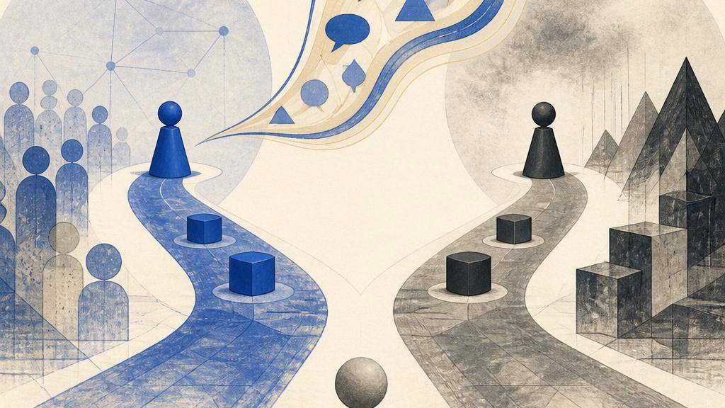 Abstract editorial visual for the edge reporting